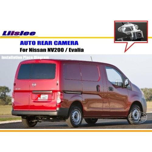 Car Rear view Camera For Nissan NV200 Evalia Rear View Backup Parking HD CCD RCA NTST PAL CAM OEM