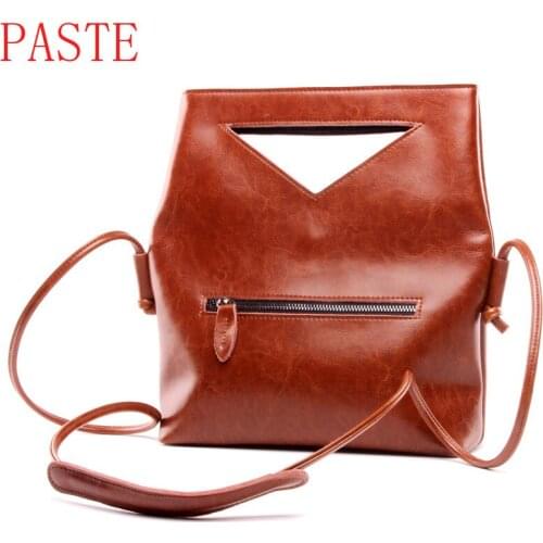 Free Shipping Brand Designer 2017 Womens Genuine Leather Vintage Single Shoulder Bag Women Crossbody Bags Handbags For Ladies