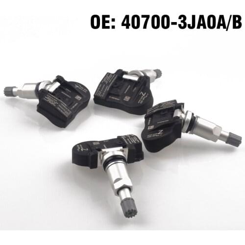 4 PCS Car Tire Pressure Monitor Sensor TPMS 40700-3JA0A for Nissan maxima altima murano pathfinder for nifiniti JX35