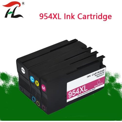 4PK Compatible 954 XL 954XL 958XL ink cartridge For HP OfficeJet Pro 7740 8210 8710 8715 8716 8720 8725 8730 8740 Printer