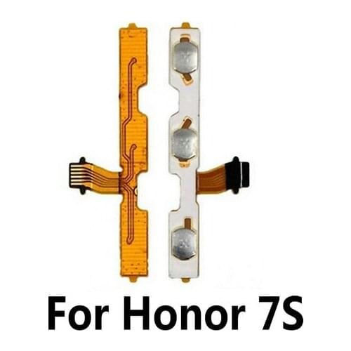 For Huawei Honor 7A pro 7C 7S 7X New Power on/off+Volume up/down Switch Button Flex Cable Repair Parts