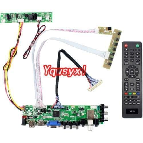 Kit for M270HW02 M236HGE LM230WF5 LM215WF3 M215HGE M215HW01 T215HVN01 Digital Signal DVB-T DVB-T2 DVB-C LED screen Control Board