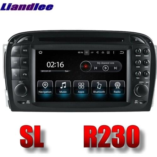 Liandlee Car Multimedia Player NAVI For Mercedes Benz SL Class R230 2001~2004 Touch Screen Radio DVD Stereo GPS Navigation