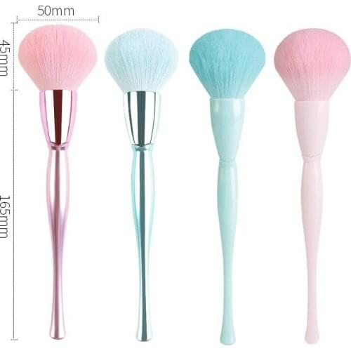 Lucky-Beauty Powder Blush Makeup Brushes Shading Foundation Base Contour Highlighter Make Up Brush Bronzer Concealer Cosmetic