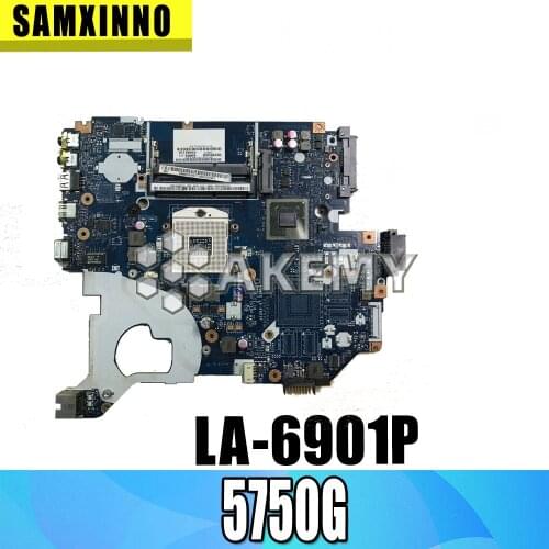 Laptop motherboard For Acer Aspire 5750 5750G 5755 5755G PC Mainboard P5WE0 LA-6901P tesed DDR3