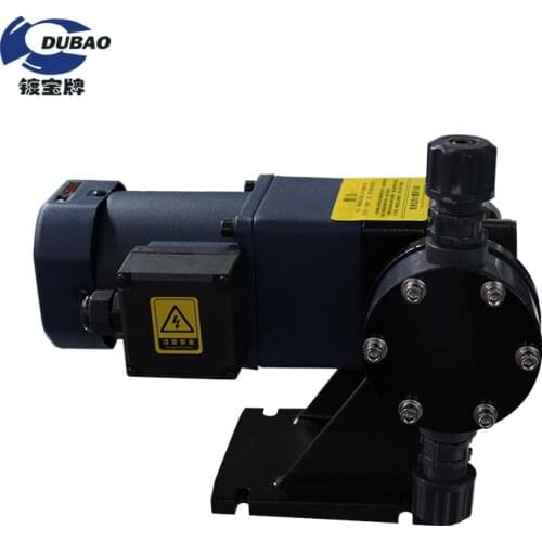 Volumetric proportional peristaltic metering dosing pump for chemical liquid