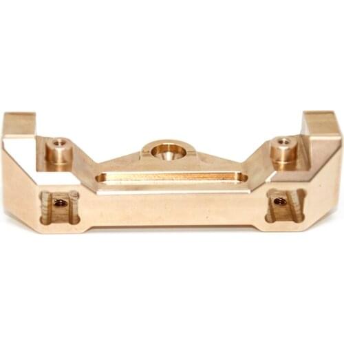 Metal Brass Front Bumper Mount for 1/10 YK4102 YK4103 1/8 YK4082 YiKong RC Crawler Car Upgrade Parts Accessories