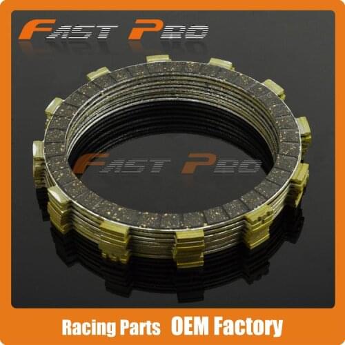 Clutch Plates Disc Set 8pcs for WR250Z YZ250 WR450F YFZ450 YZF450R YFZ450X YZ450F Dirt Bike Off Road Motorcycle ATV Quad