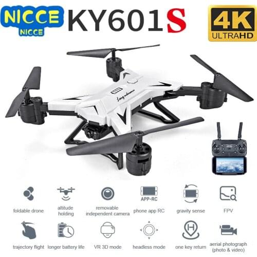 Nicce New Arrival GPS KY601G Drone Quadcopter 2000 Meters Control Distance RC Helicopter Drone with 5G 4K HD Camera KY601S
