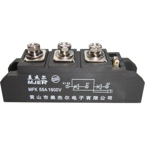 MFK55A Thyristor Module Single phase Half Control Thyristor MFK55A1600V