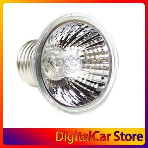 Reptile Basking Spot Climb Pet Lamp Full Spectrum UVA UVB Turtle Tuff Splashproof Halogen Lamp Tortoise Heating Sun Lamp