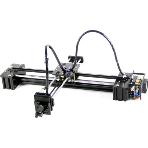 Drawing Robot Plotter Writing Machine Laser Engraving Router Slideway Moving Stepper Motor Control No Servo with laser head kit
