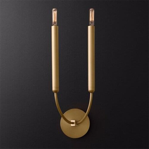 RH Luxury Post Modern Metal Retro Wall Lamps Design American Bedroom Nordic Bathroom Background Wall Lights Mirror Headlight