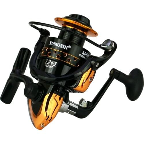 Fishing Reel Spinning 2000-9000 Series Metal Spool Spinning Wheel Suitable for long-term work in all waters Fishing Reel