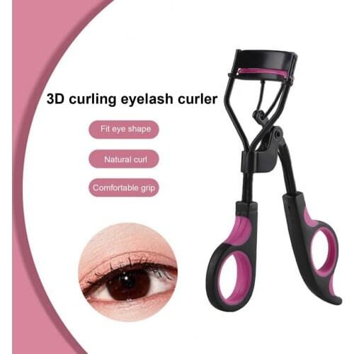 Eyelash Curler Comfortable Grisp Effortless 3D Professional Volumizing Lash Curler for Beauty