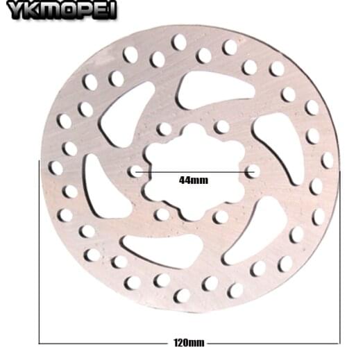 120x44x2mm Electric Scooter Brake Disc 120mm 44mm 47cc 49cc 2 Stroke Engine Gas ATV Quad Go Kart Dirt Pocket Mini Bike Motorbike