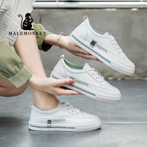 2021 Women Platform Sneakers Casual Fashion Walking Female Flat Loafers Summer Comfortable Non Slip Ladies Sneakers Shoes White