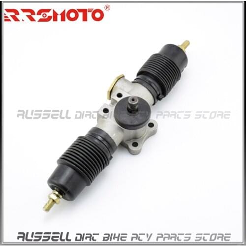 360mm Power Steering Gear Shaft Rack Pinion Assembly For DIY Modify China Go Kart Buggy Karting ATV UTV Bike Parts