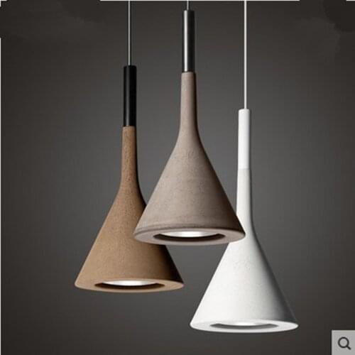 Aplomb cement pendant light for minbar Kitchen Restaurant Replica replica foscarini designer hanging lamp fixtures