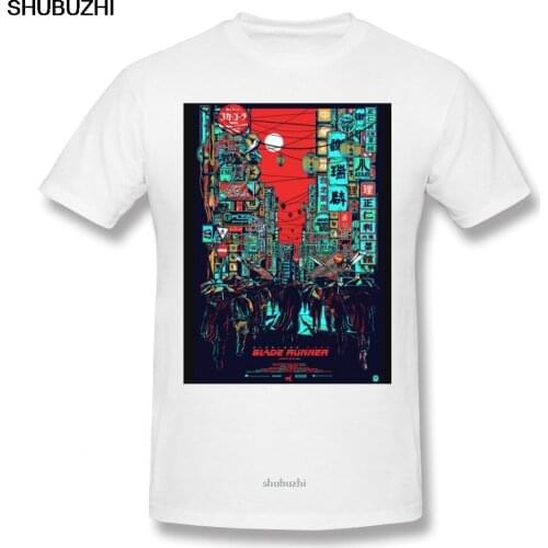 Blade Runner T Shirt Blade Runner T-Shirt Short Sleeve Cotton Tee Shirt Man Funny Big Fashion Print Tshirt sbz8082