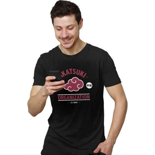 Anime Manga T Shirt Men Pure Cotton Tshirt Graphic Tee Short Sleeves Simwill T-shirt Loose Fit Clothing