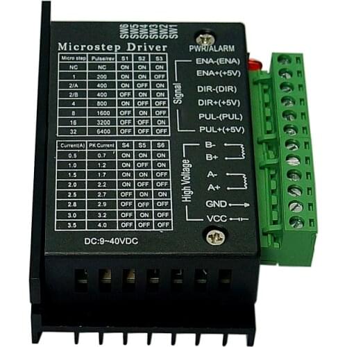New arrival 42/57/86 TB6600 diy cnc stepper motor driver Controller 32 segments upgraded version 4.0A 42VDC