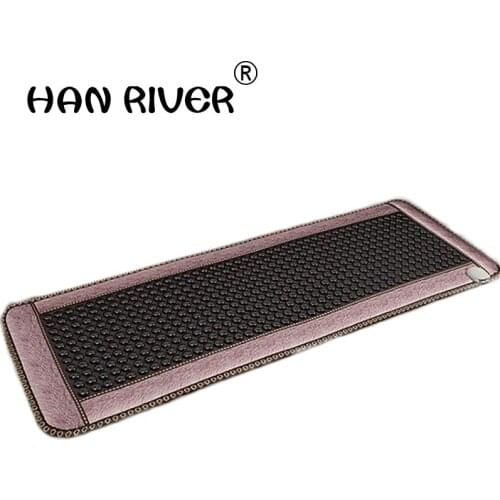 Jade sofa cushion anion germanium stone pile coffee heating moisturizing sofa cushion health cushion