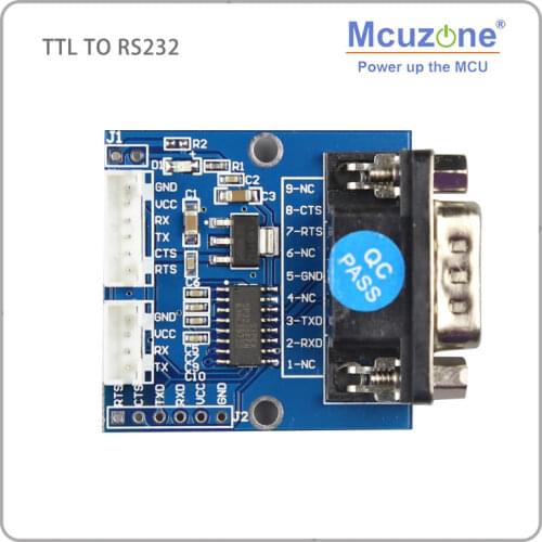 10pcs/lot RS232 to TTL/CMOS convertor , friendylARM for mini6410 and tiny mini2440 210 2451 2416 micro2440 tiny4412
