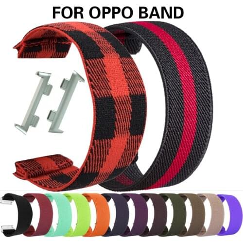 Bohemia Elastic Nylon Loop Band for For OPPO Watch Band 46mm Nylon Band Bracelet Colorful Watchband For OPPO Watch Strap