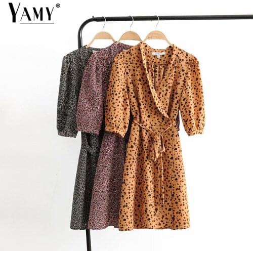 YAMY Summer Short Sleeve Dresses