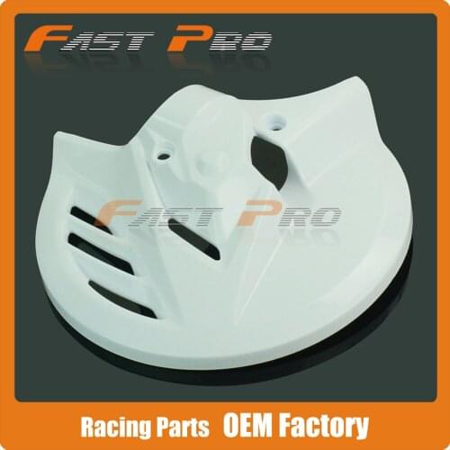 Front Brake Disc Guard Protection Cover For HONDA CRF CRF250R 14-17 2014 2015 2016 2017 CRF450R 13-16 13 14 15 16 Dirt Bike