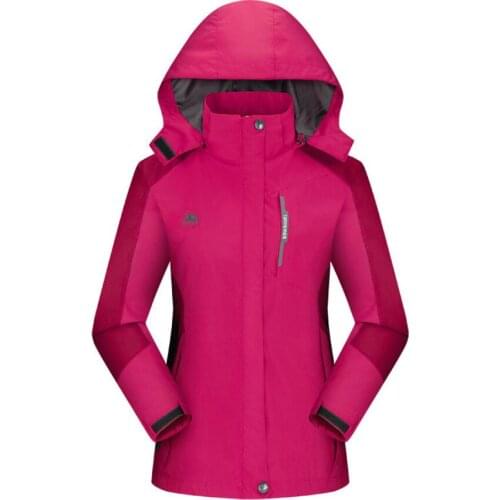 Pop Spring Autumn Winter Women Jacket Single thick outwear Jackets Hooded Wind waterproof Female Coat parkas Clothing