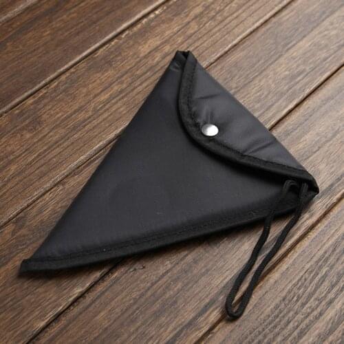 12 Holes Ocarina Bag Protective Bag With Belt 5mm Cotton Padded Black Easy Carry