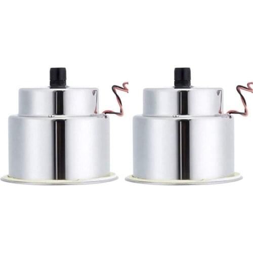 2Pack Recessed Cup Drink Bottle Holder for Boat Stainless Steel Cup Bottle Holder for Rv Camper Car Truck Red Light