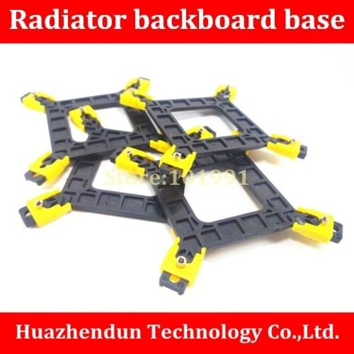 5pcs/lot Free Shipping New Multi-Platform 775/1155/1156/1366 CPU Backplane Desktop Computer Common Backplate CPU Cooler Bracket