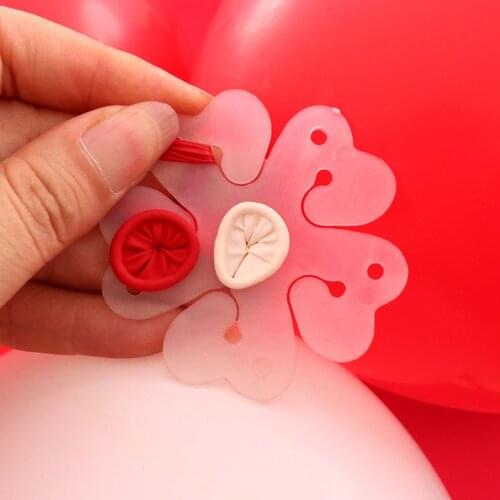 5Pcs Balloon Plum Clip Flower Sealer Balloon Accessories Birthday Wedding Party Plastic Clip