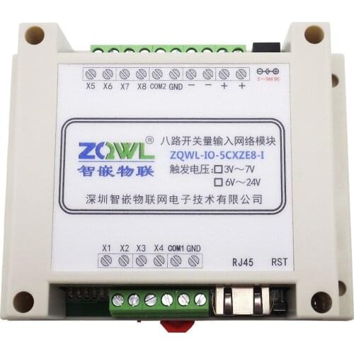 8-way switch input-to-switch network/remote control IO