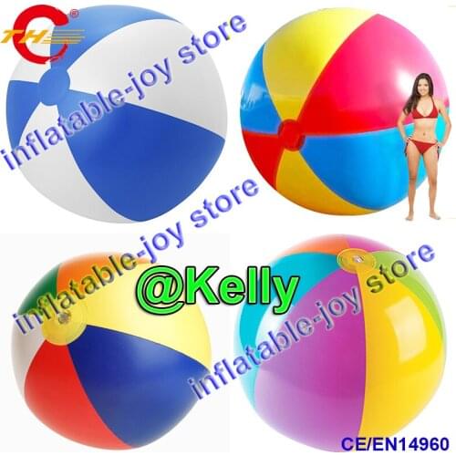 Free air shipping inflatable beach ball, big inflatable air balloon for summer outdoor events, inflatable ball forslide and pool