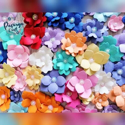 Flowers Petals Scrapbooking Dies Embossed Creative Knife Template Stencil for DIY Paper Album Photo Card Making Dies Cut Die