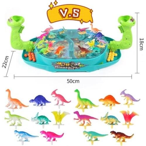 Dinosaur Battle Parent-child Party Tabletop Toys Boys and Girls Funny Gifts Adult Games Puzzle 3 Year Old Board Games Animal Fun