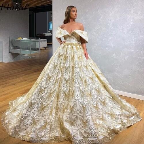 Glitter Fabric Sexy Woman Prom Dresses Party A-Line Backless Evening Gowns Long Turkish Couture Formal Vestidos Elegantes