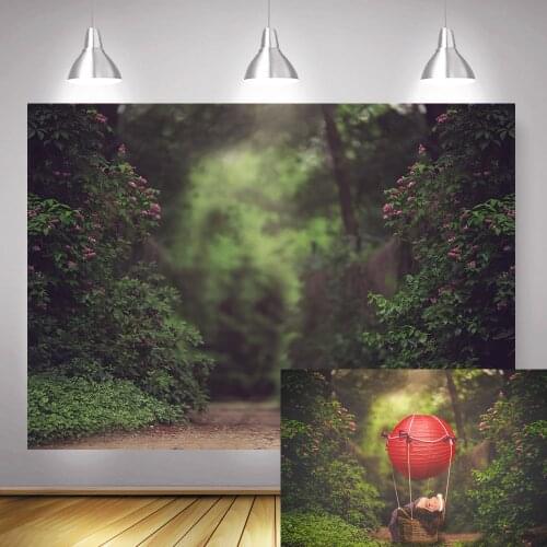 Bokeh Fairy Tale Forest Photography Backdrop Newborn Baby Birthday Artistic Background Photo Studio Children Portrait Photocall