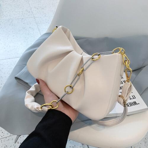 Small Soft PU Leather Crossbody Bags For Women 2021 Trend Luxury Fashion Chain Shoulder Handbag Designer bolsos de mujer bolsas