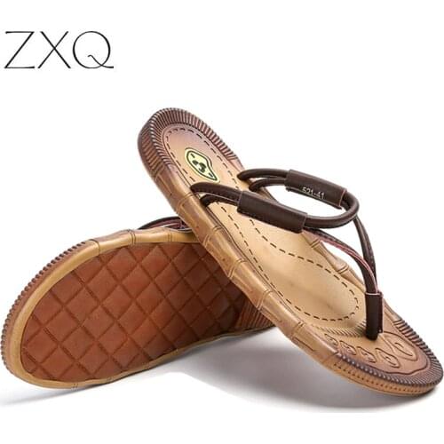 Men Summer Flip Flop Shoes Sandals High Quality Outdoor Beach Flip Flops Men Fashion Home Non-slip Breathable Slippers