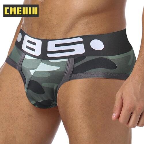 CMENIN jock strap 85 Sexy Underwear Men Jockstrap Briefs Men Bikini Gay Male Underpants BS141 cueca hot sale pants