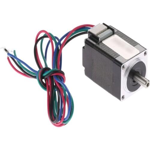 NEMA8 42mm Stepper Motor 1.8 Degree 2 Phase Nema 8 Bipolar Stepper 20 Hybrid For CNC Engraving Machine 3D Printer 4 Lead 0.8A