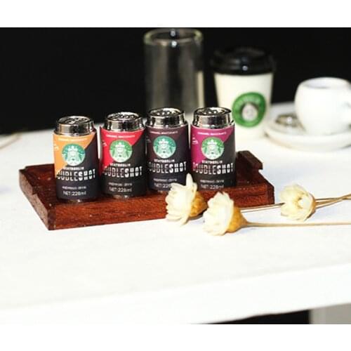 New 6pcs Dollhouse Miniature Coffee Cup Mugs Pretend Kitchen Blyth Barbies Doll House Food Toys Accessories