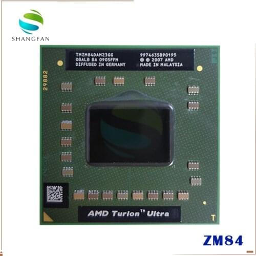 AMD Laptop original CPU TMZM84DAM23GG ZM84 2.3Ghz/2M PGA638 ZM 84 ZM-84 processor PGA 638 Socket S1