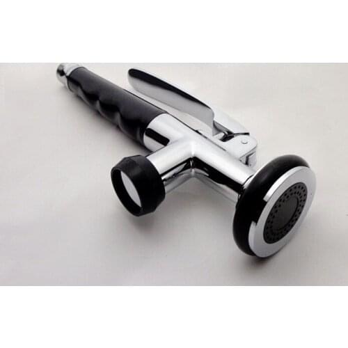 Polished Chrome Faucet Sprayer Pull Out Replacement Spout For Kitchen Faucet KF225