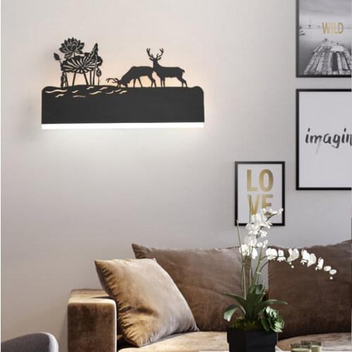 Modern Bedroom Bedside Wall Lights Living Room Sofa Background Aisle Balcony LED Ceiling Lamp Lighting